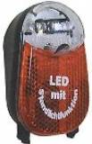 LED Rcklicht Beetle Steady