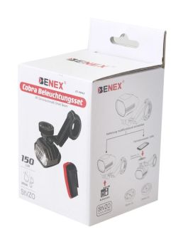 Benex Bel.Set 150Lux USB